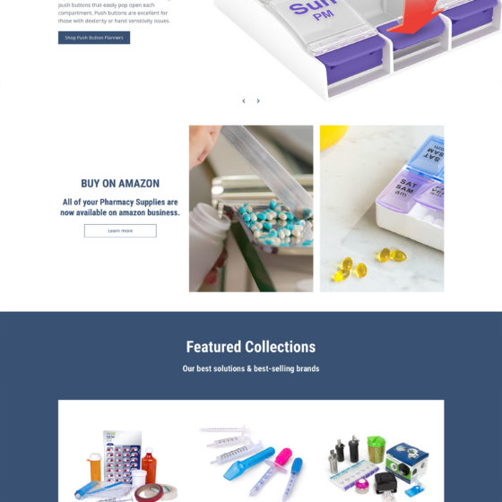 Apothecary Products B2B Shopify website