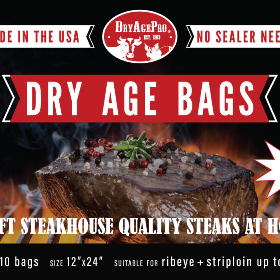 Dry Age Bags Package Design