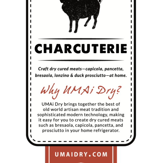 UMAi Dry charcuterie package design