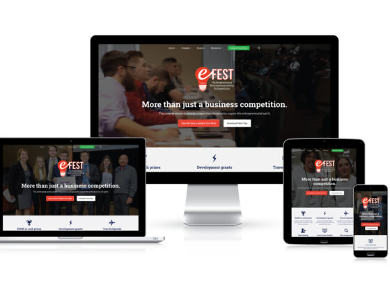 e-Fest Undergraduate Business Competition website